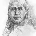 Native American Woman by Don Astras