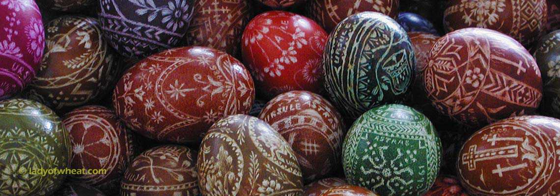 Lithuanian Easter eggs by Ursula Astras © ladyofwheat.com